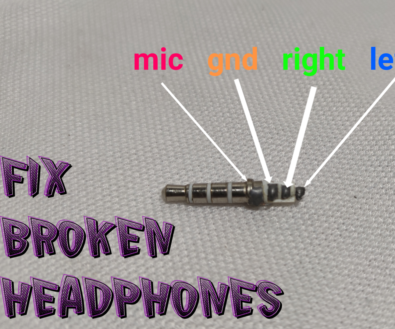 How to Fix Your Broken Headphones