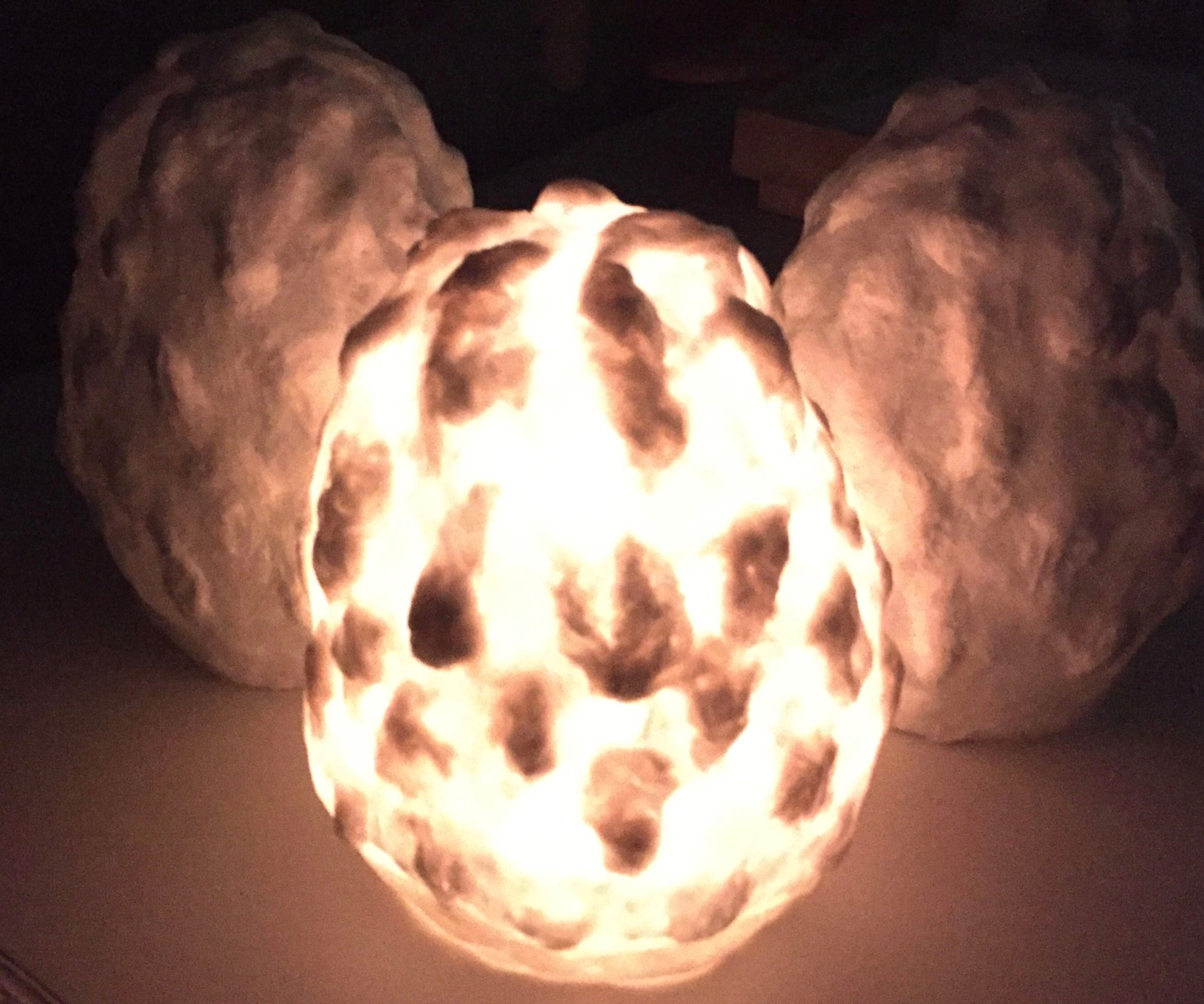 Neopixel Light Up Dragon Eggs