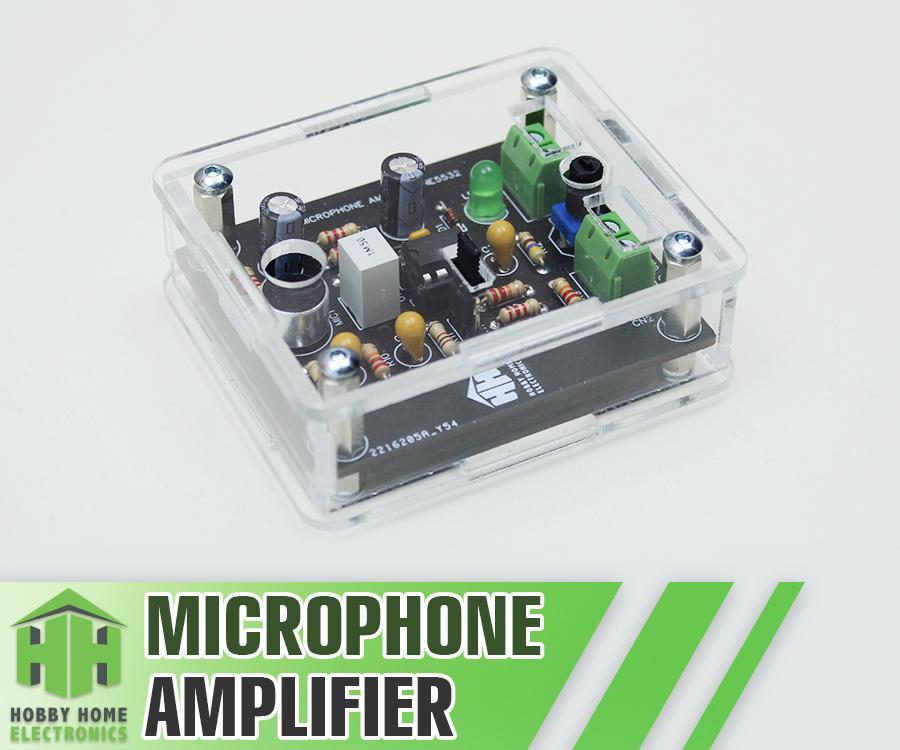 Microphone Amplifier NE5532.