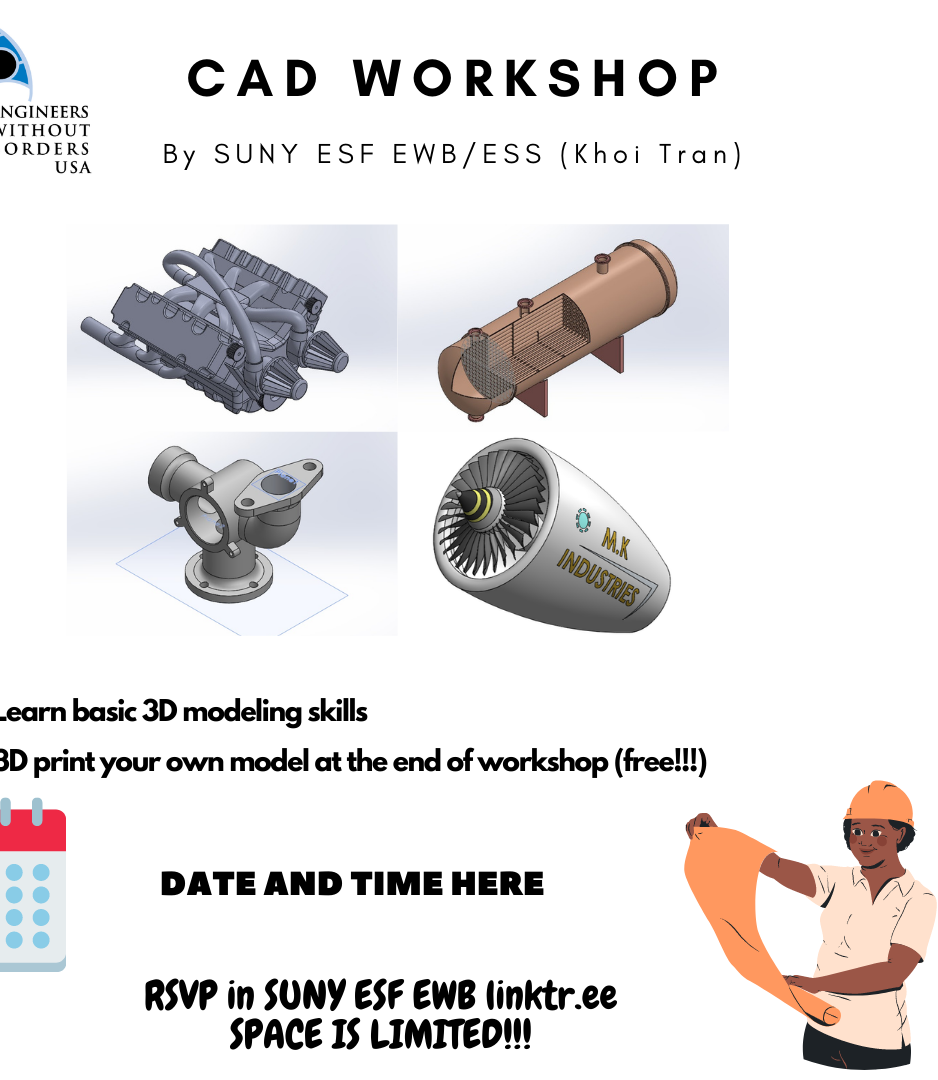 How to Organize a CAD Workshop for Engneering Club at College?