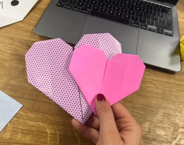 Origami Hearts