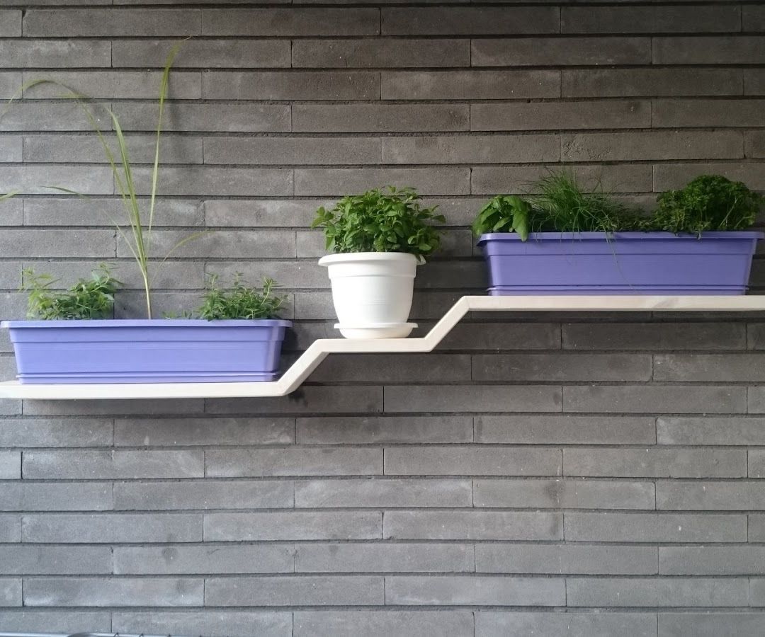 Floating Shelf for Spices Plant Pots 