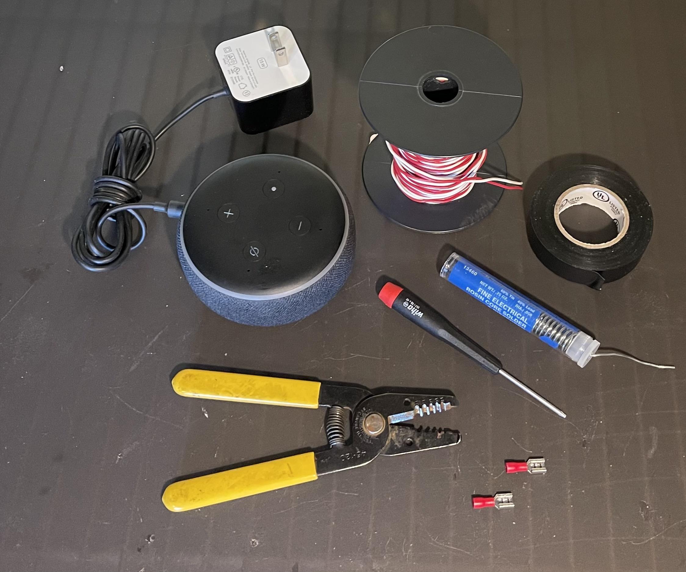 Echo Dot 3rd Generation Hack to Drive 8 Ohm Speaker