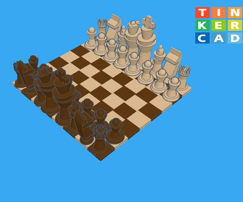 How to Make a 3D Printable Chess Set With Autodesk Tinkercad