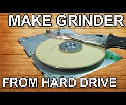 HDD HACK - Make Grinder From Old Hard Drive