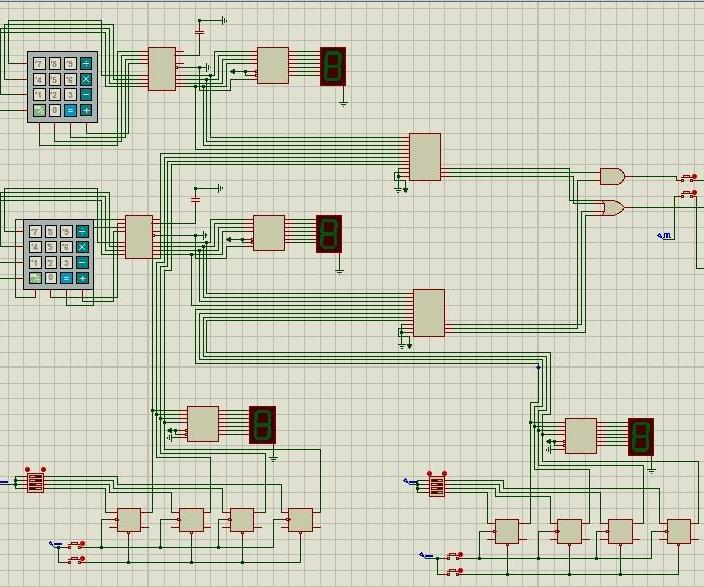 HOME SECURITY SYSTEM (Keypad Combinational Circuit)