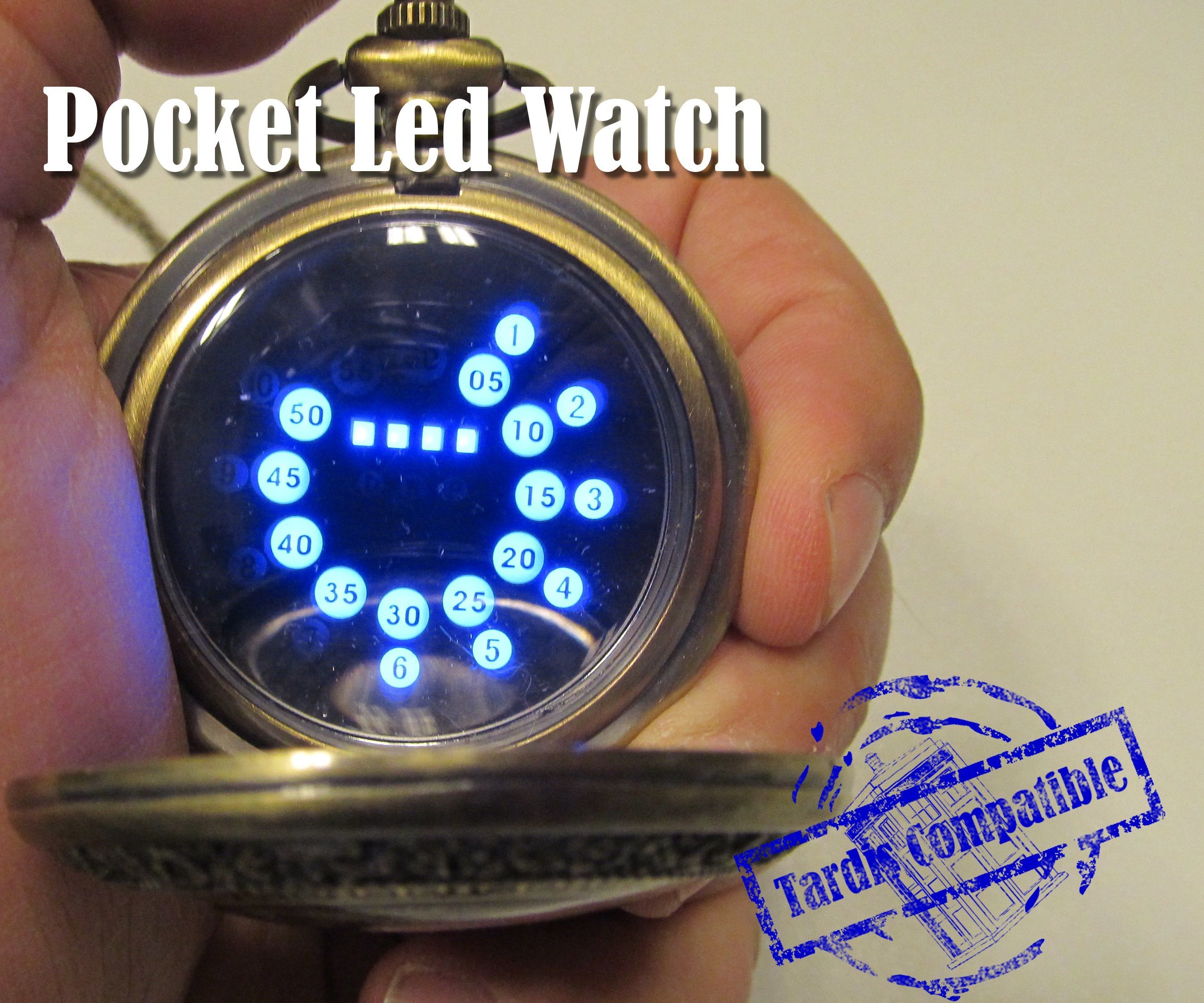 Led Pocket Watch, a Geeky One