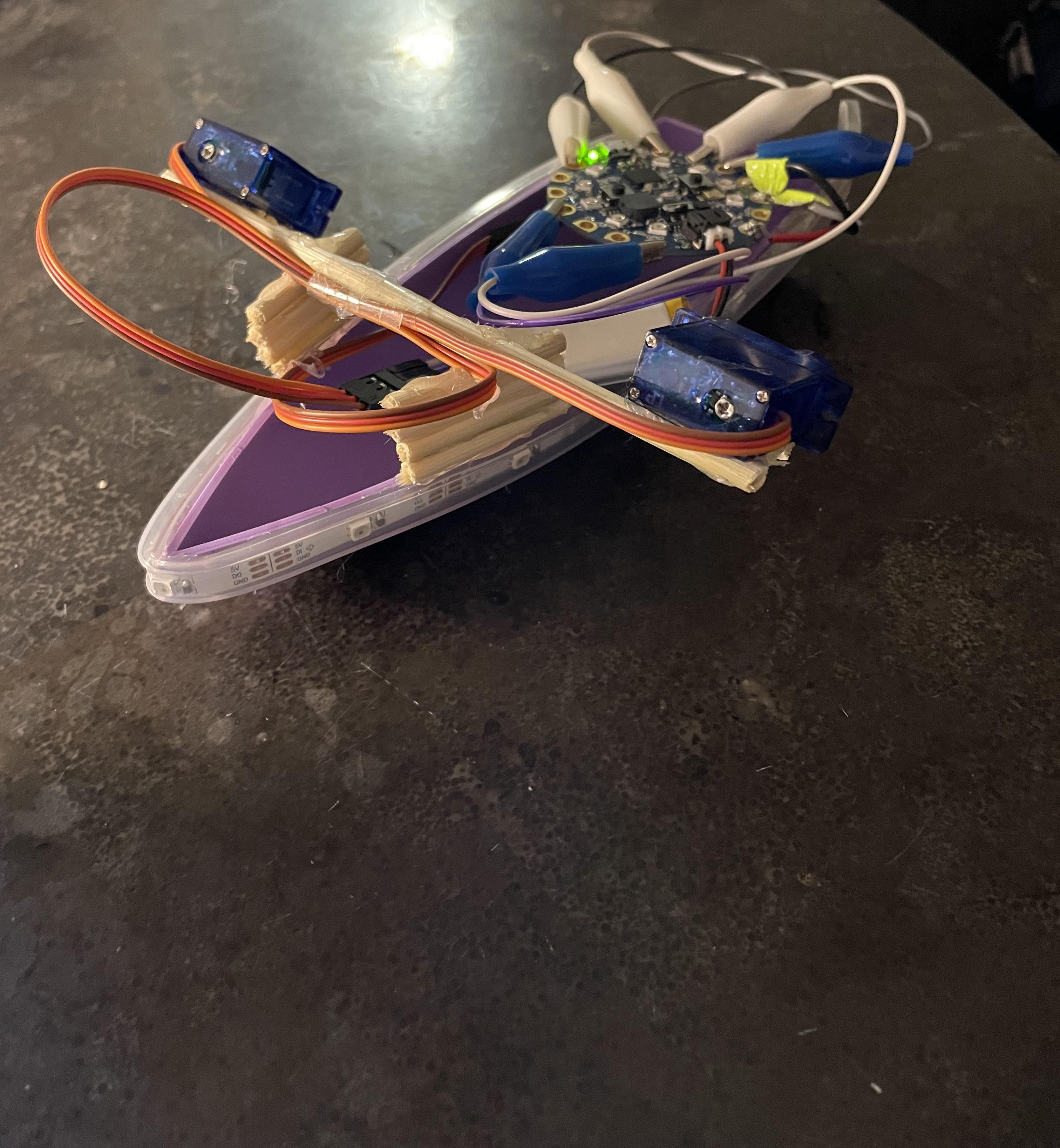 Bluetooth Controlled Boat 