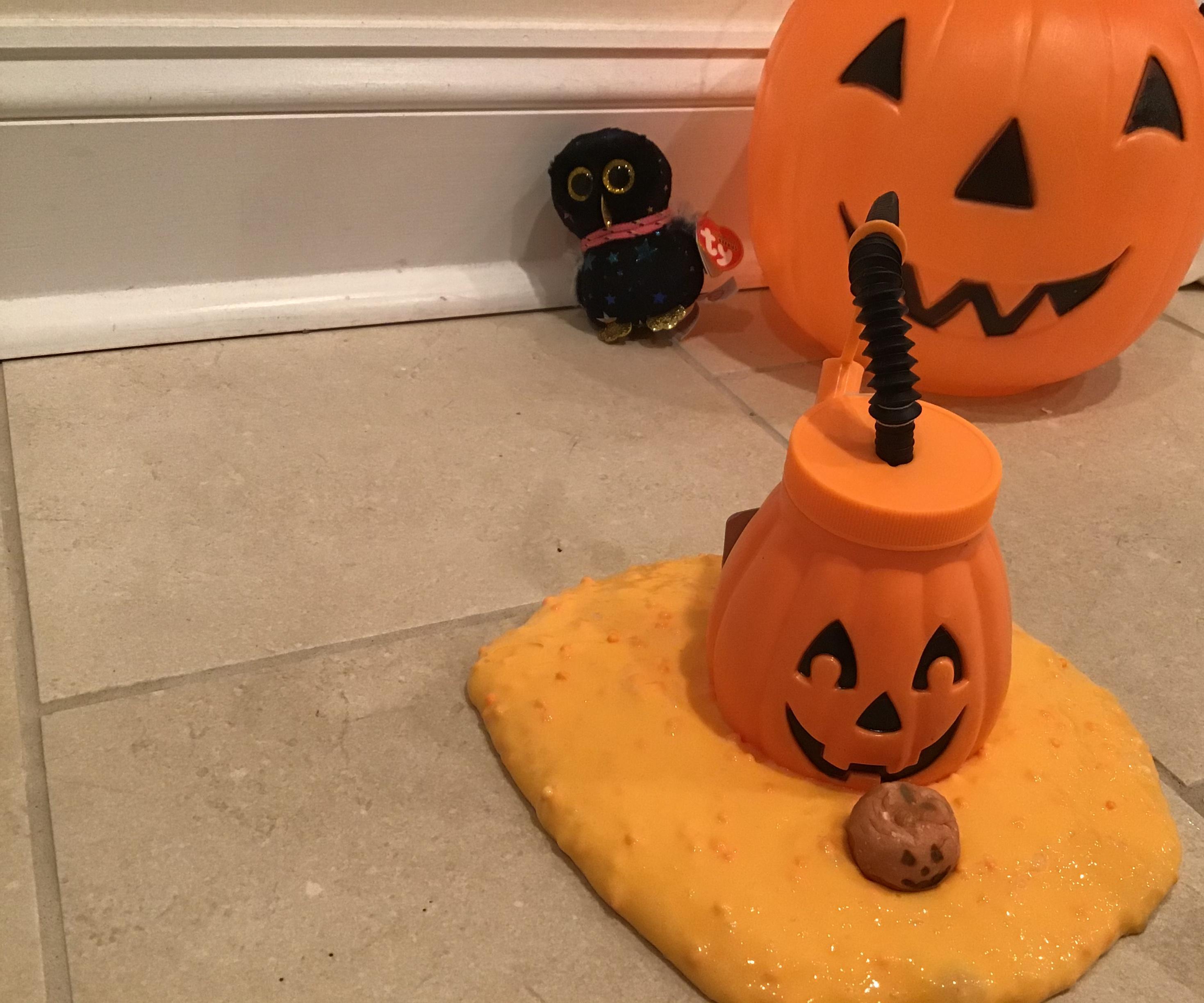 Pumpkin Floam Butter Slime!