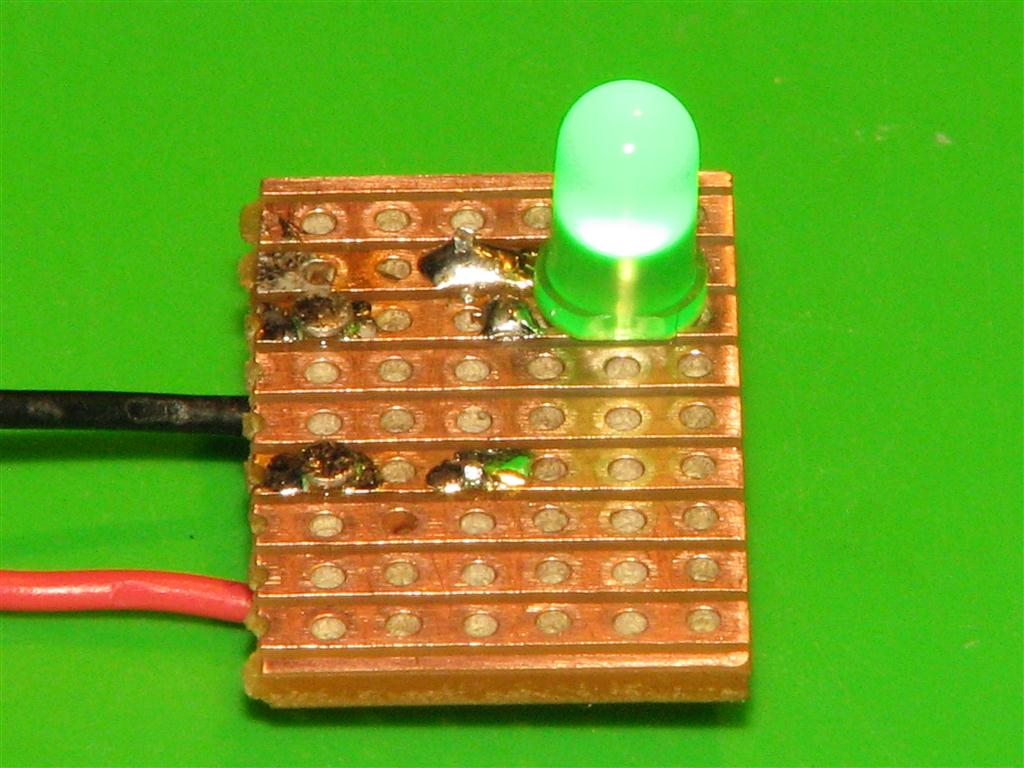 Soldering a LED to the 'Wrong' Side of a PCB