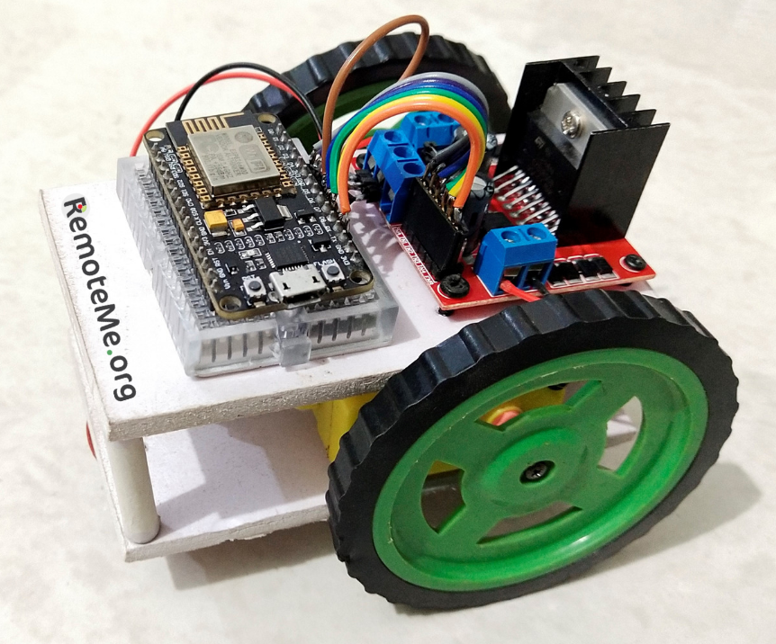 WiFi Controlled Robot Using Esp8266