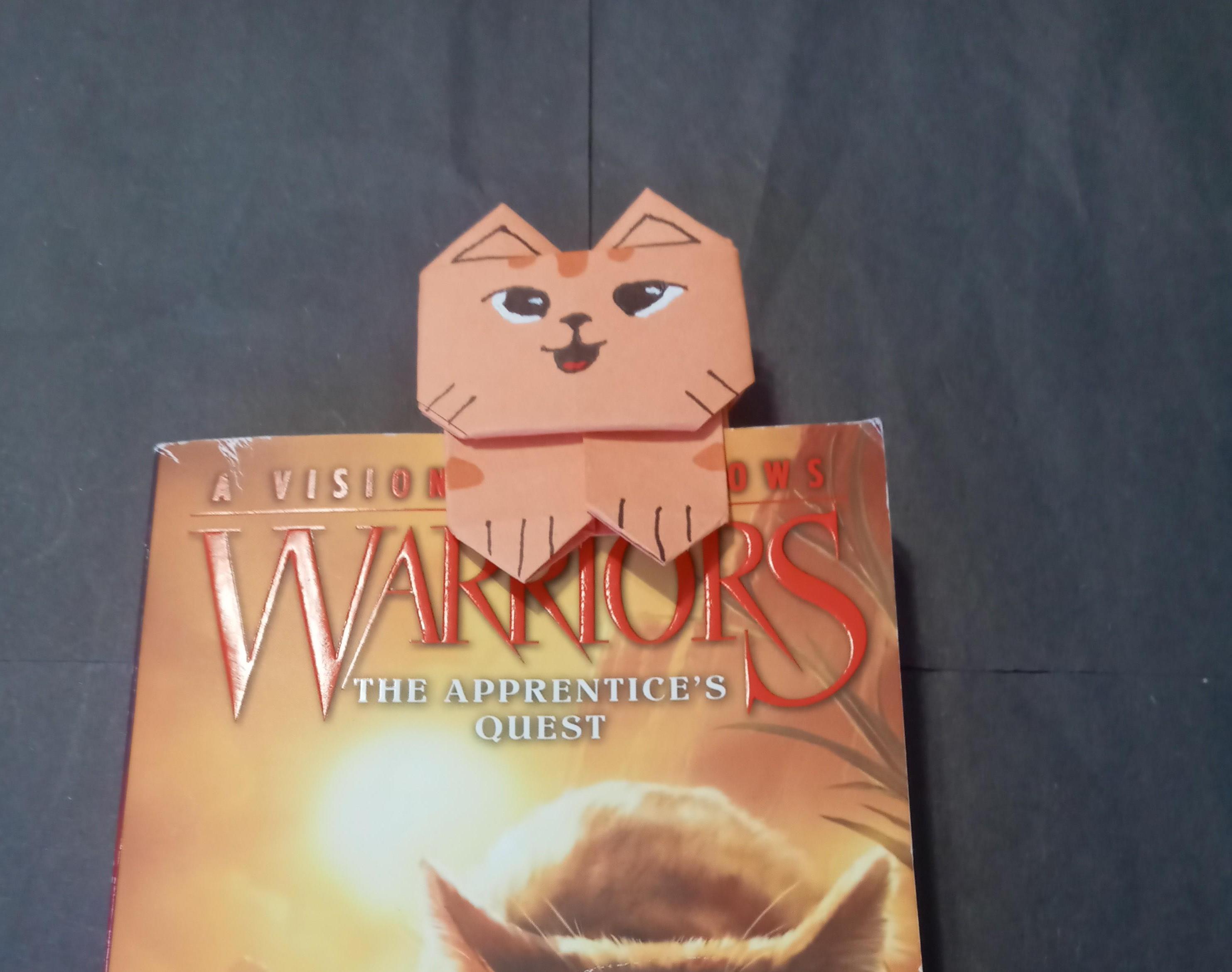 Easy Warrior Cat Bookmark