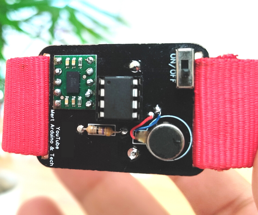 ATtiny85 Wearable Vibrating Activity Tracking Watch & Programming ATtiny85 With Arduino Uno