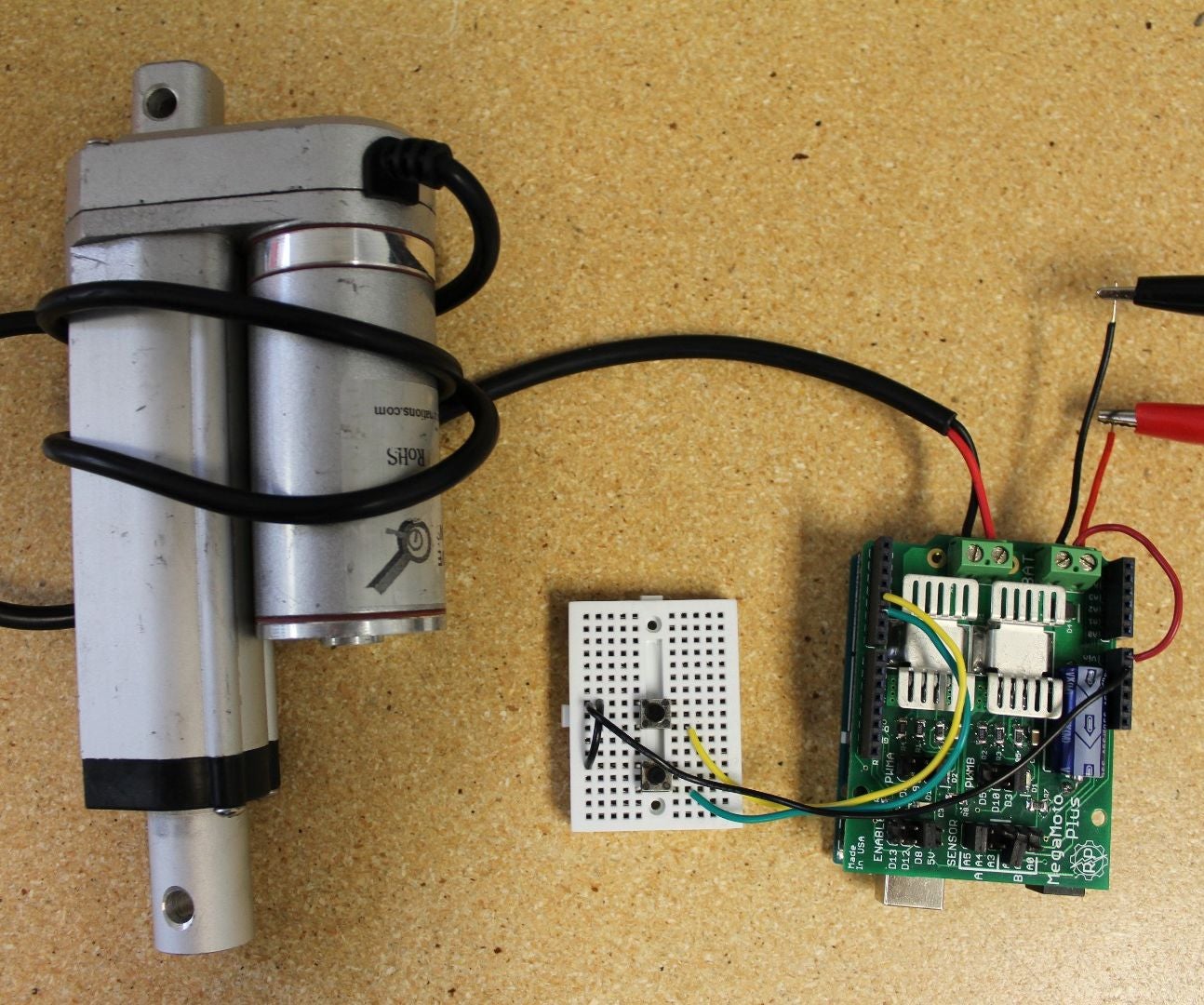 Monitoring Load Feedback of an Actuator