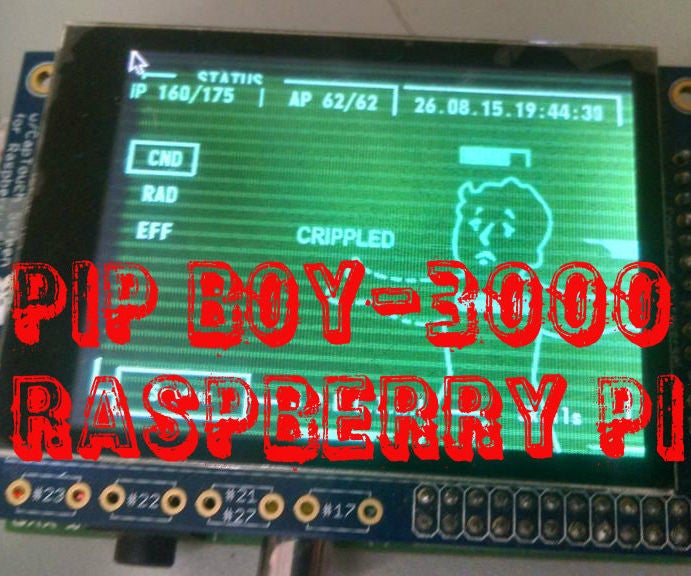 Pip-Boy 3000 With Raspberry 