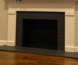 Fireplace/Slate Paint Update