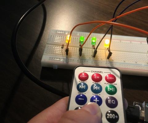 Como Controlar Leds Usando Um Controlo Remoto