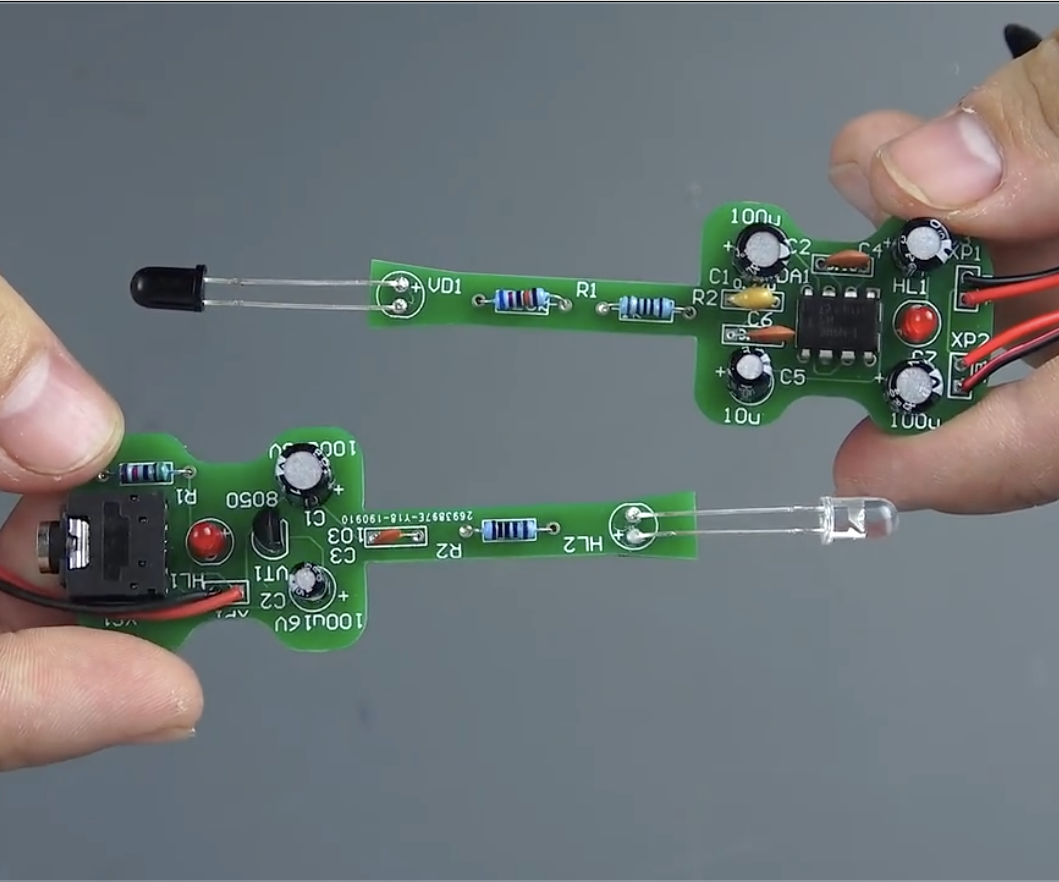 Build Your Own IR Sound, Voice Transmitter