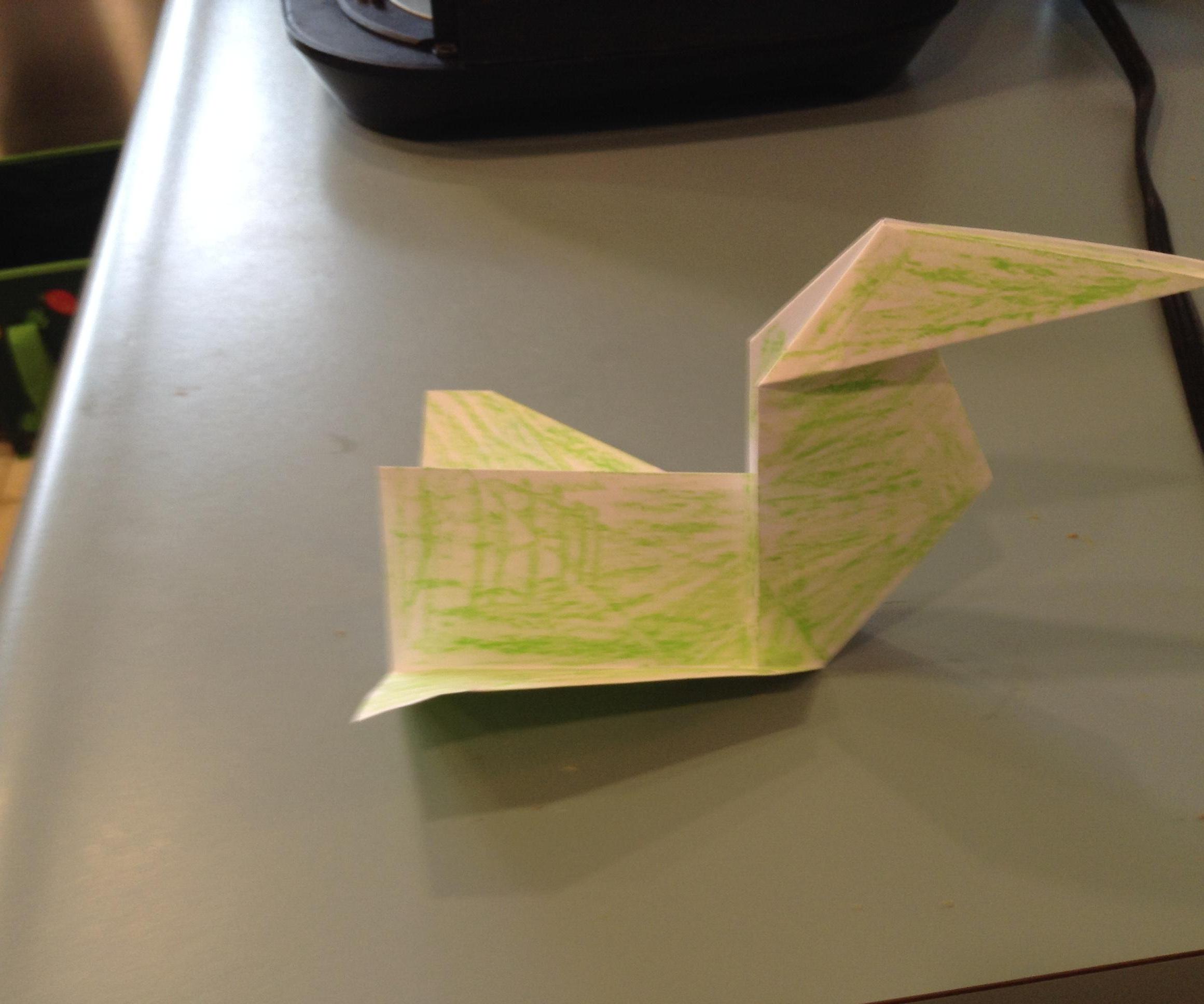 Floating Origami Duck Boat