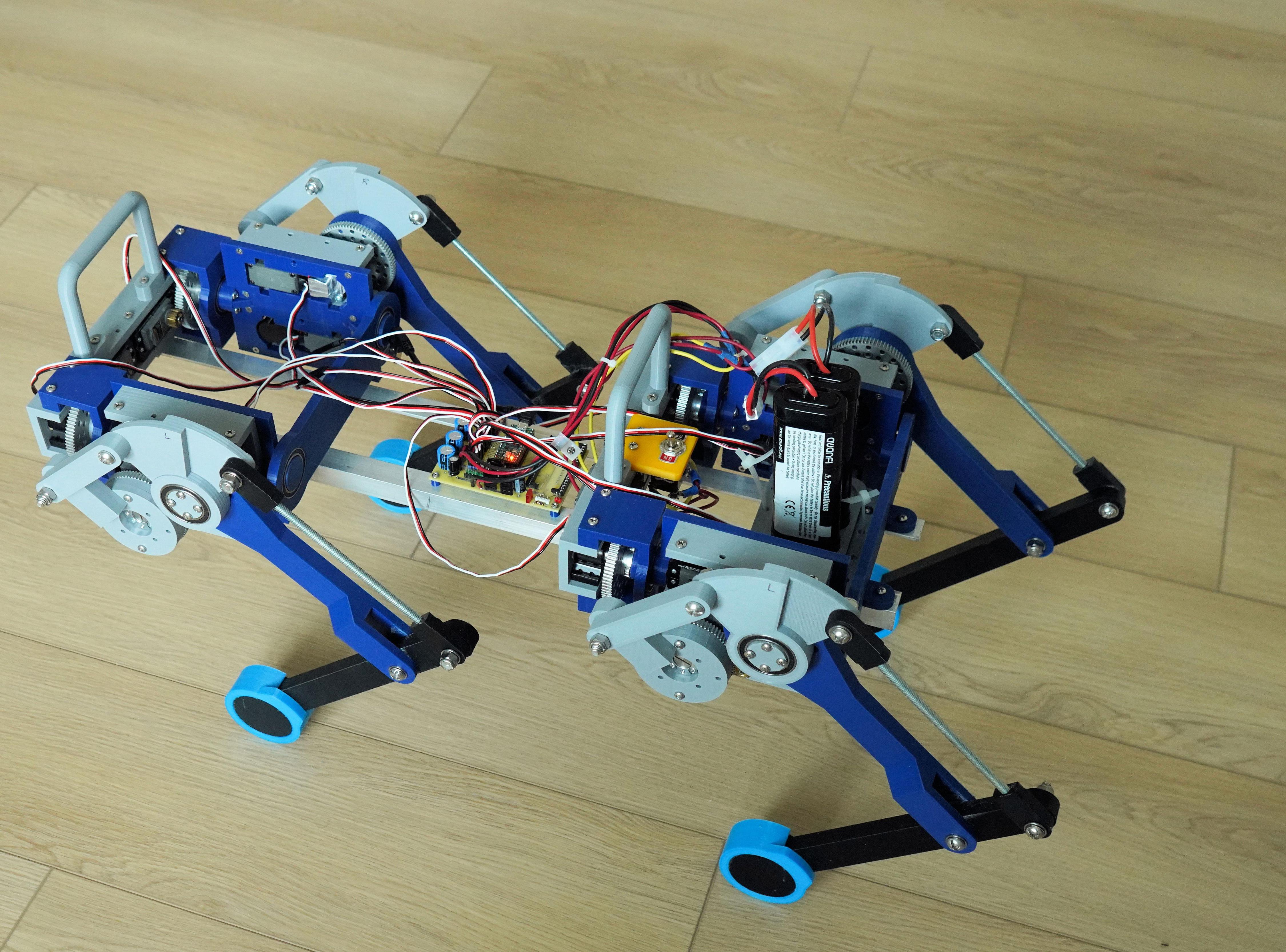 Emily, a Quadruped Dog Robot