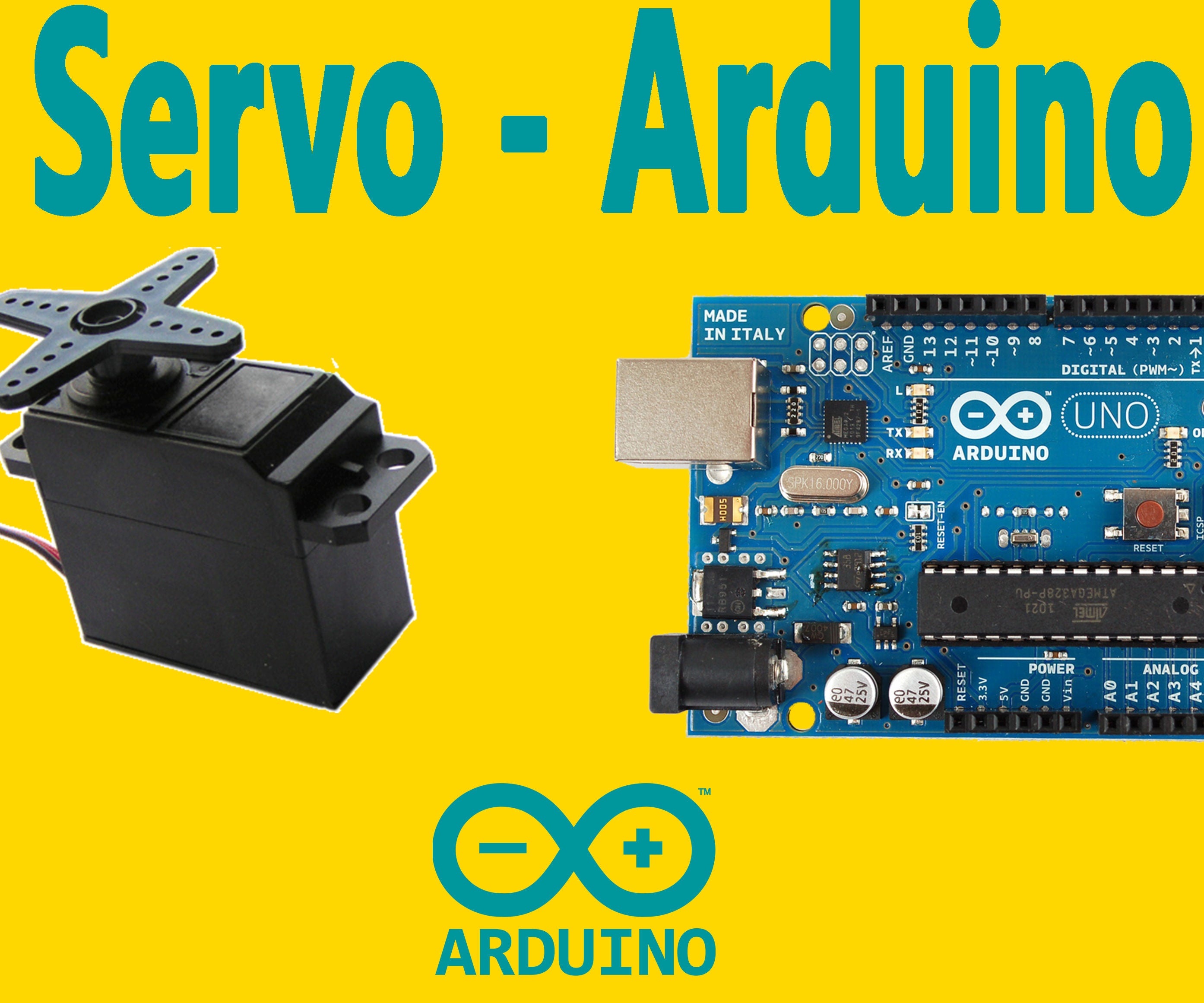 Arduino : How to Control Servo Motor With Arduino