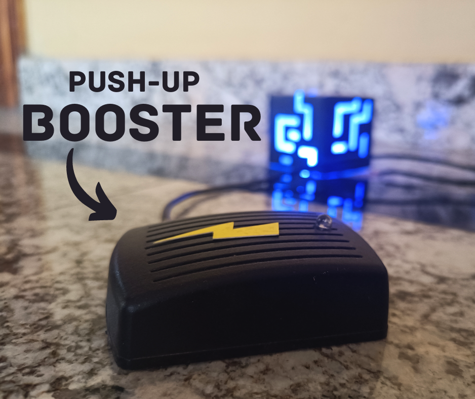 Push-up Booster - Motivates You to Increase Pushups
