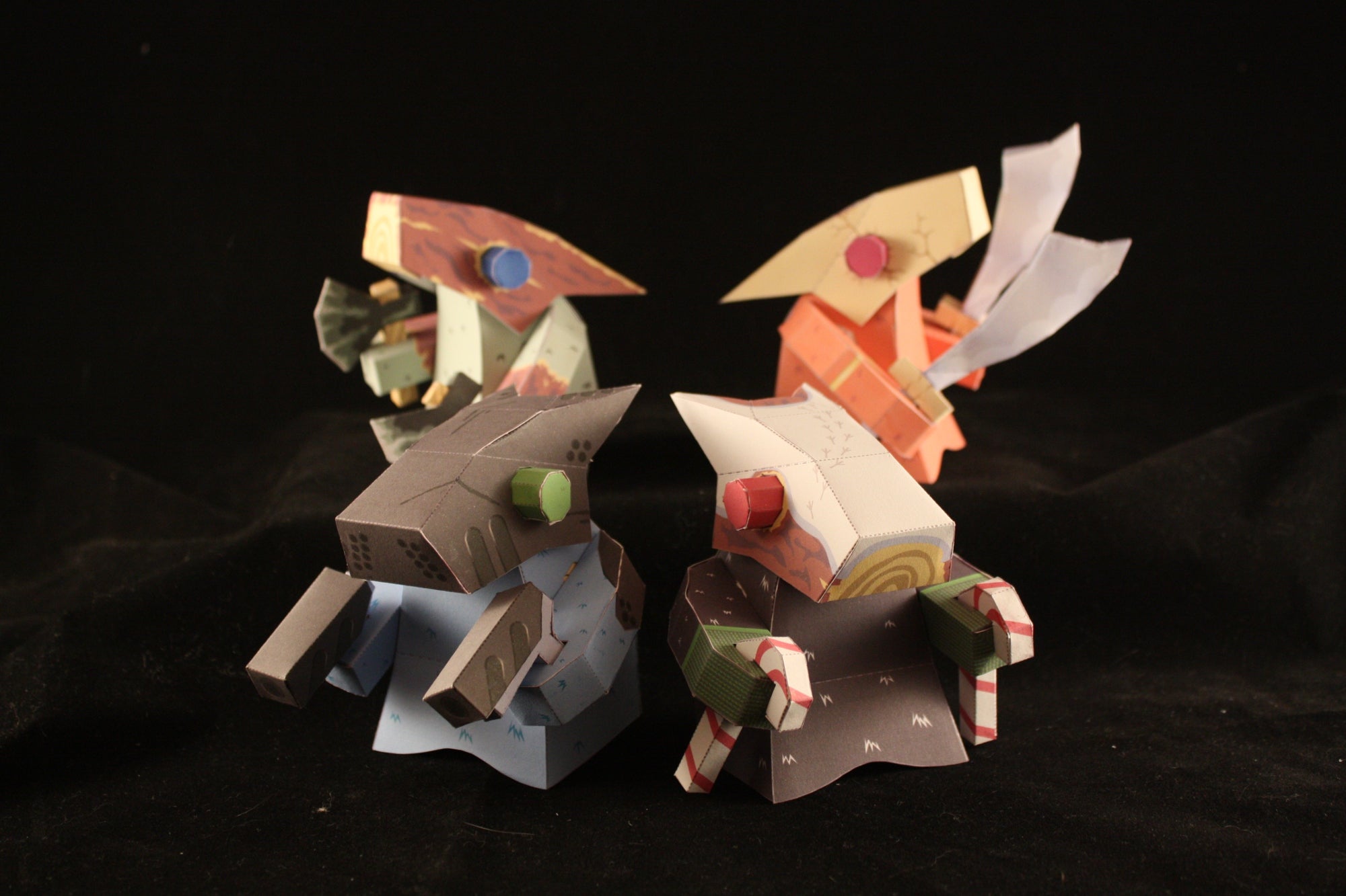 Marfusha Paper Toy Instructions + Model