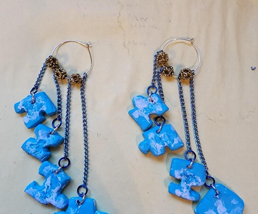 Puzzle Earrings