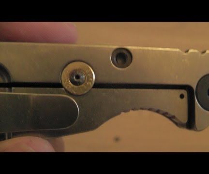 How to Make a 9mm Para Bullet Lock Bar Stabilizer 