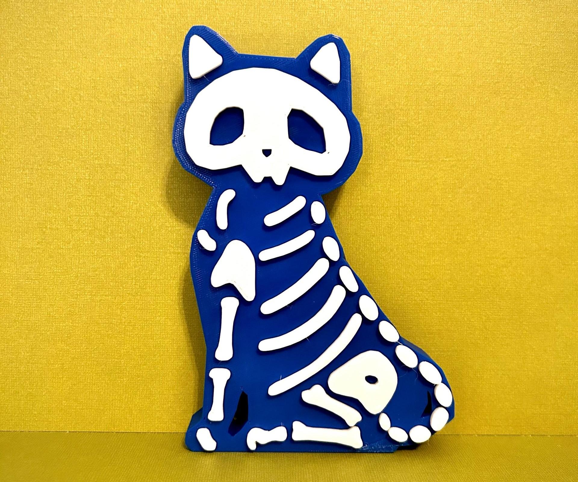 How to Make a Cute Cat Skeleton