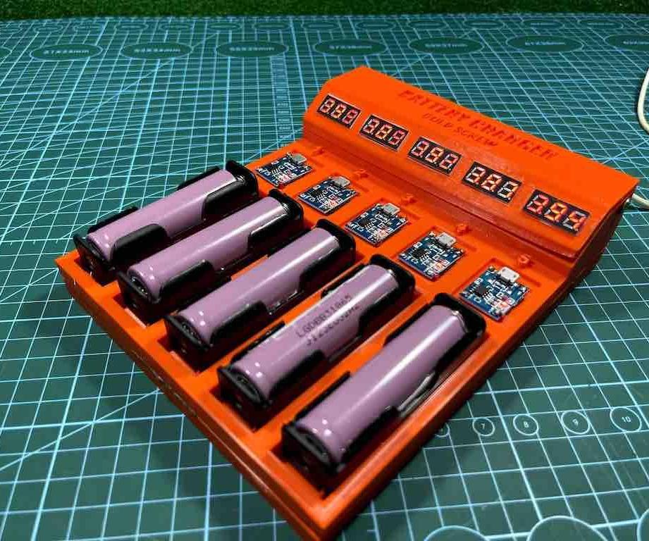 How to Make a Test/Charger 18650 Batteries for Yourself