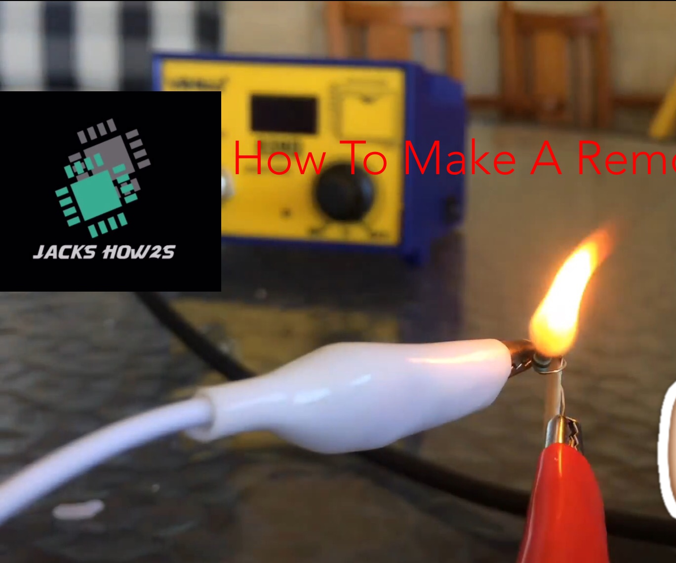 How to Make a Remote Fire Starter!