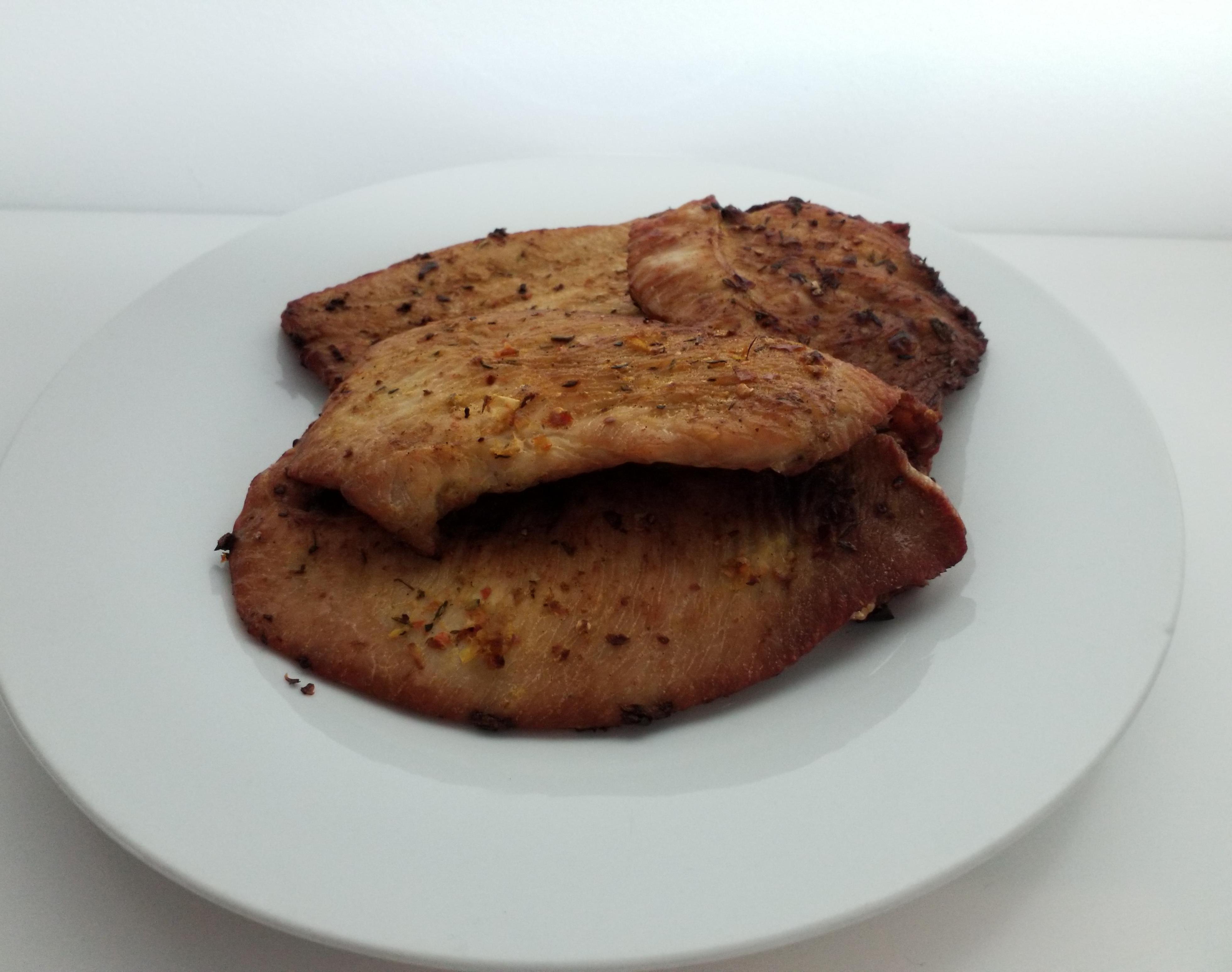 Grilled Turkey Breast Steaks