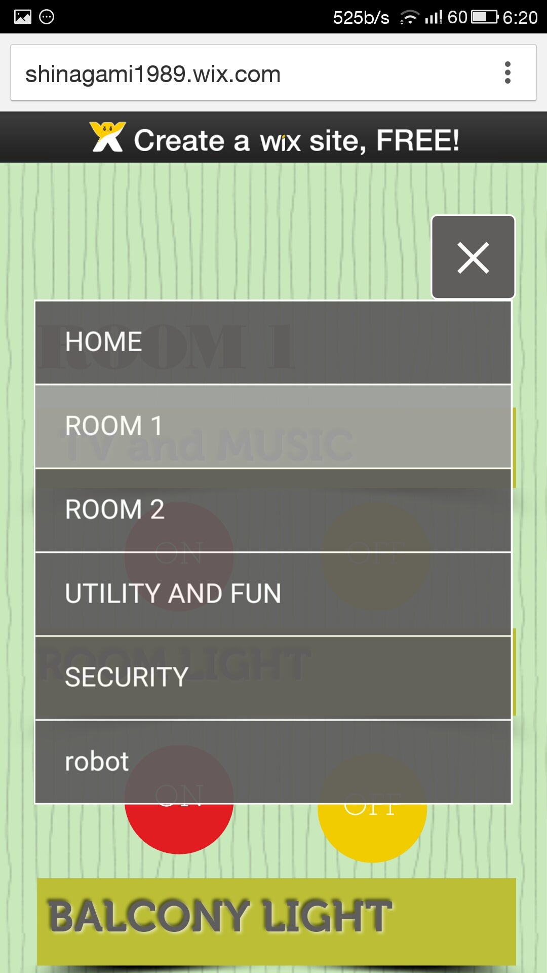 Internet Controlled House and Robot(Home Automation)