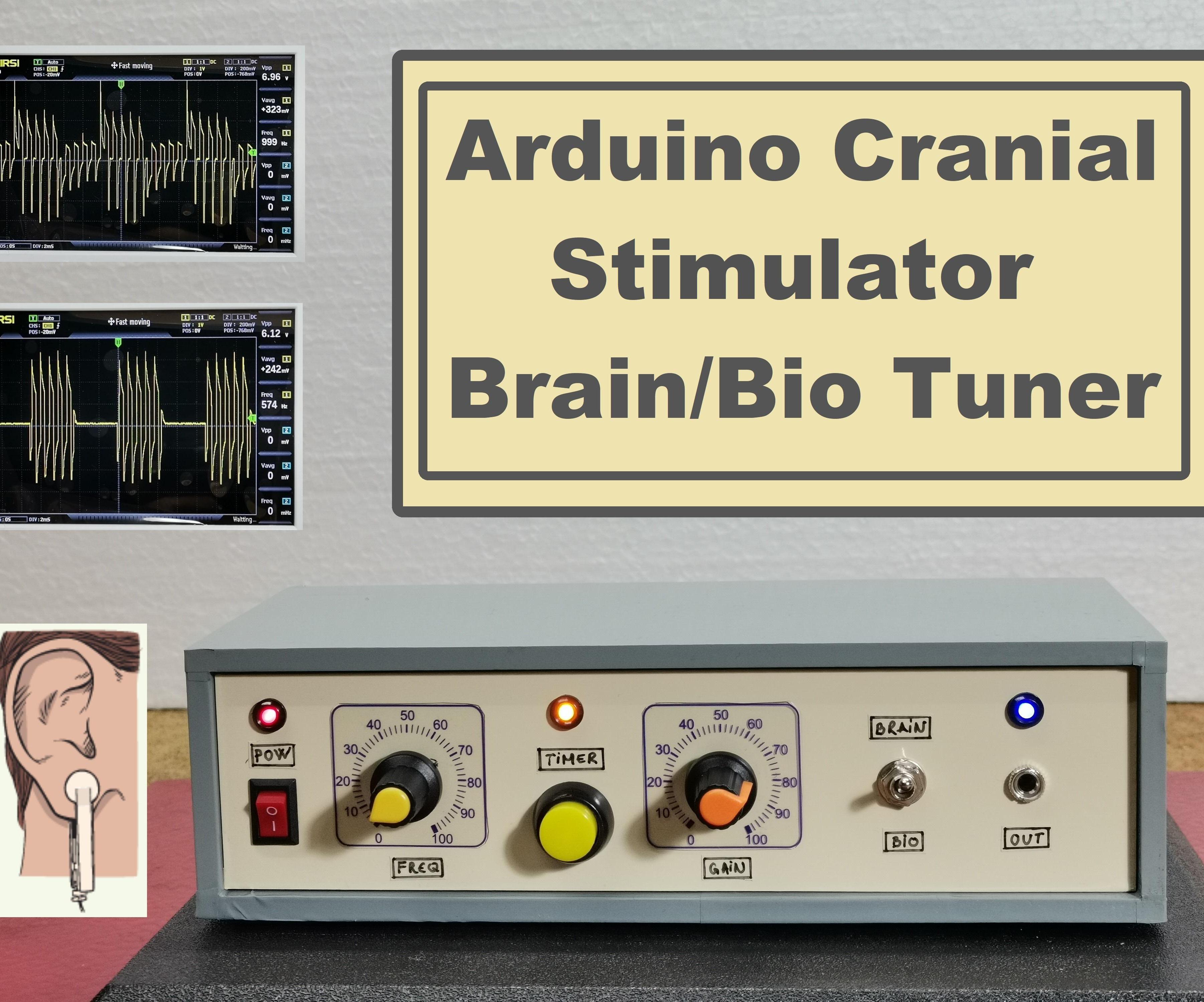 Arduino Cranial Stimulator (Bio-BrainTuner)