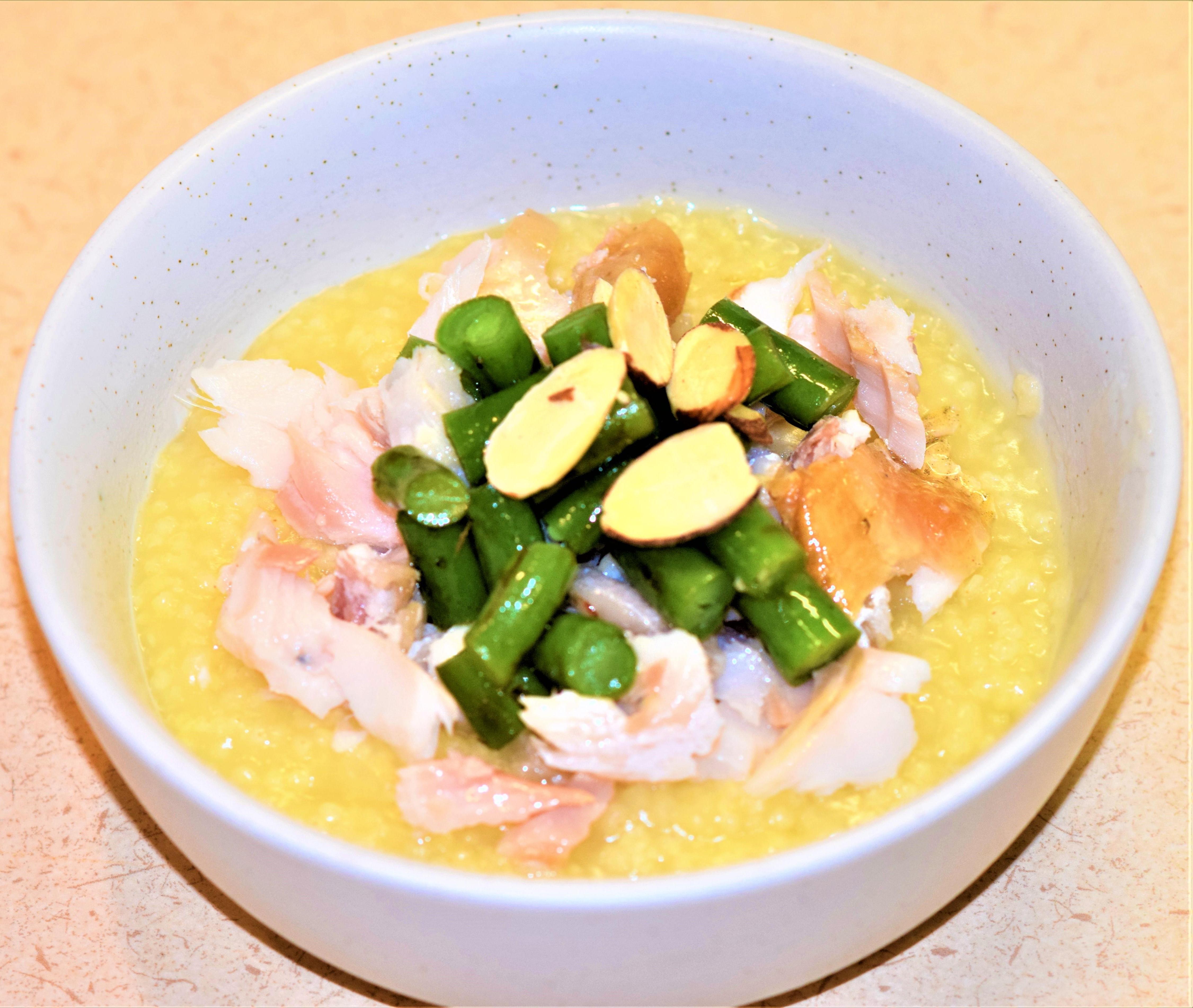 Millet Smoked Fish Congee