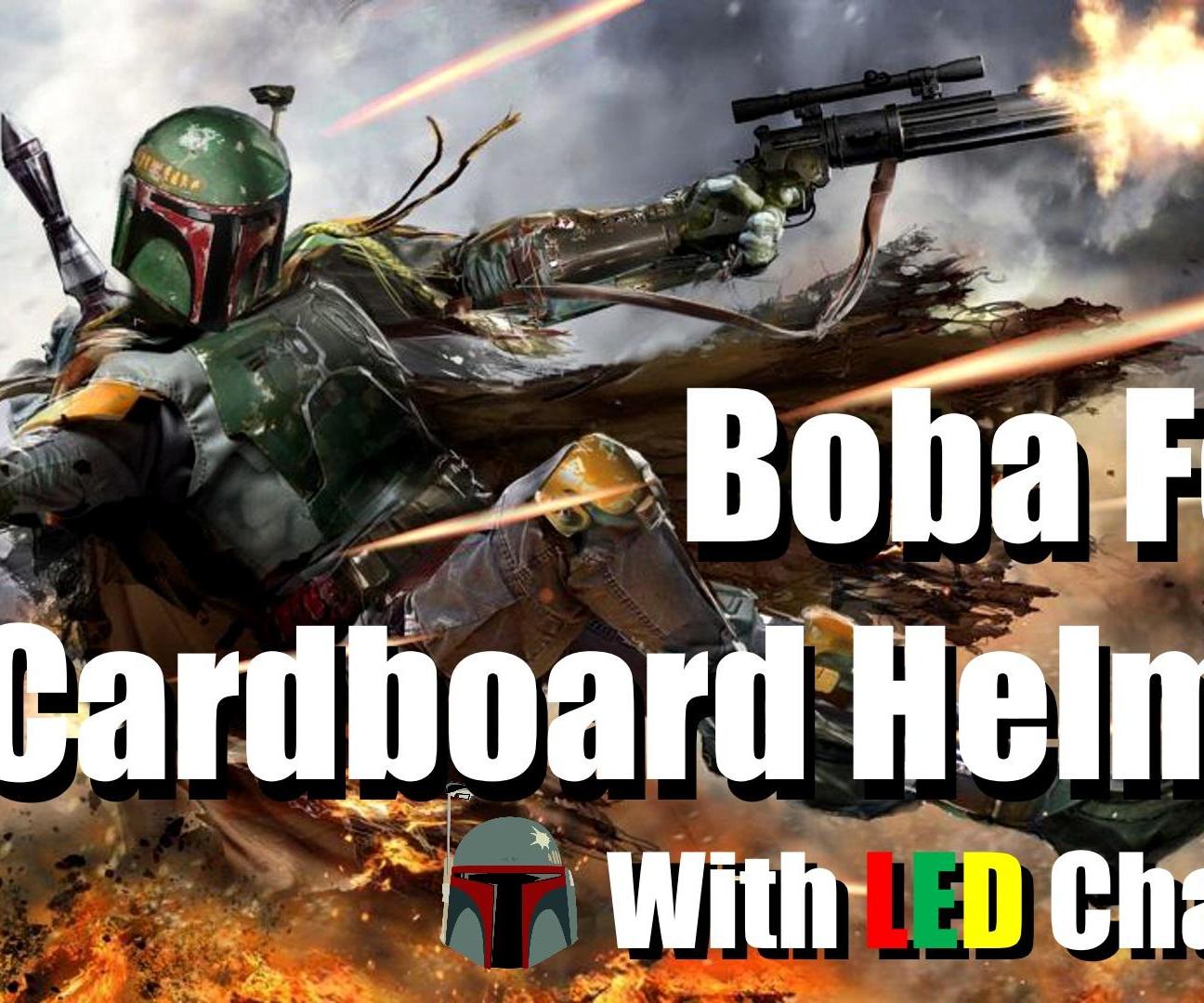 DIY - Boba Fett Helmet With LED Chaser Circuit