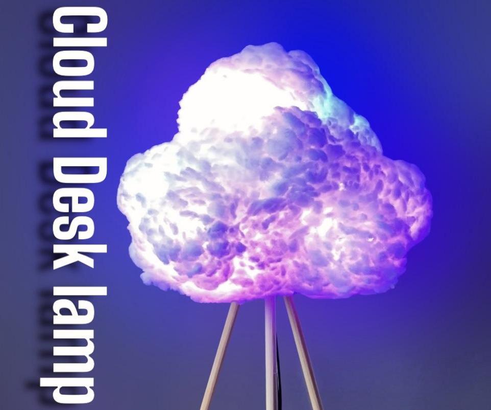 Cloud Desk Lamp DIY