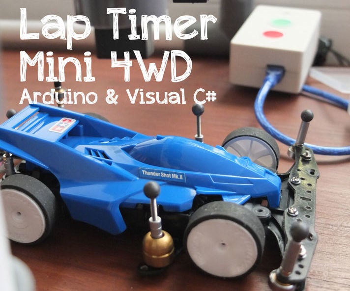 Lap Timer Mini 4WD ( IR Sensor )
