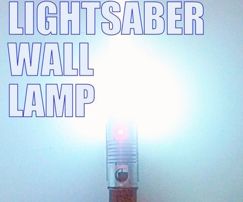 Lightsaber Wall Lamp.