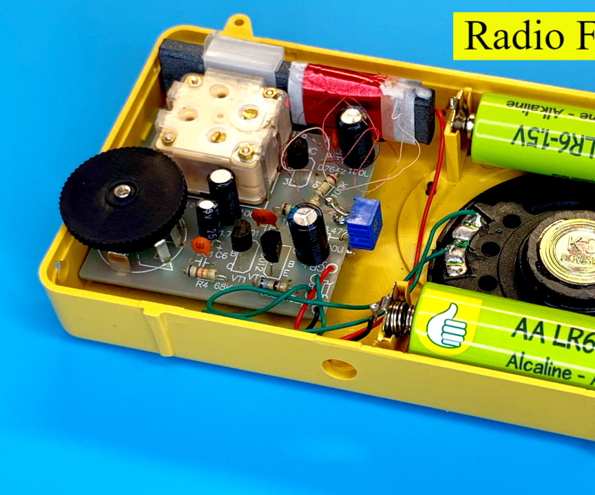 How to Make Radio AM, Assembly & RUN