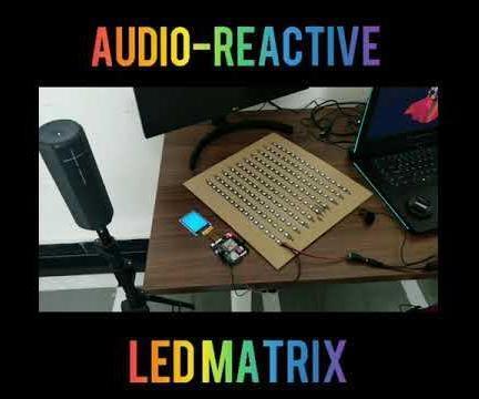 DIY Audio Reactive LED Matrix