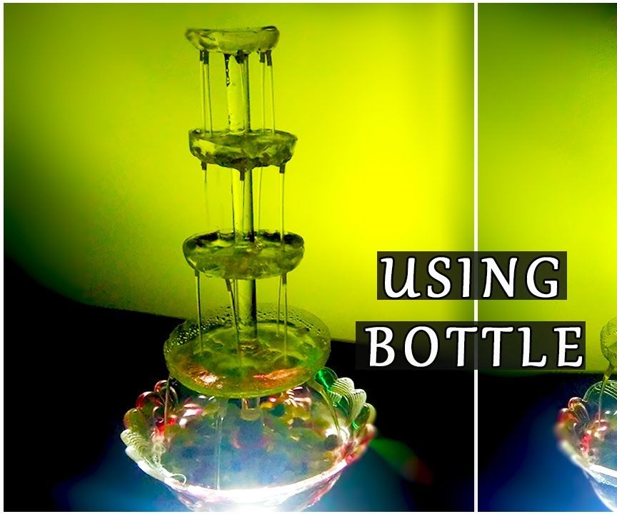 DIY Water Fountain Using Bottle