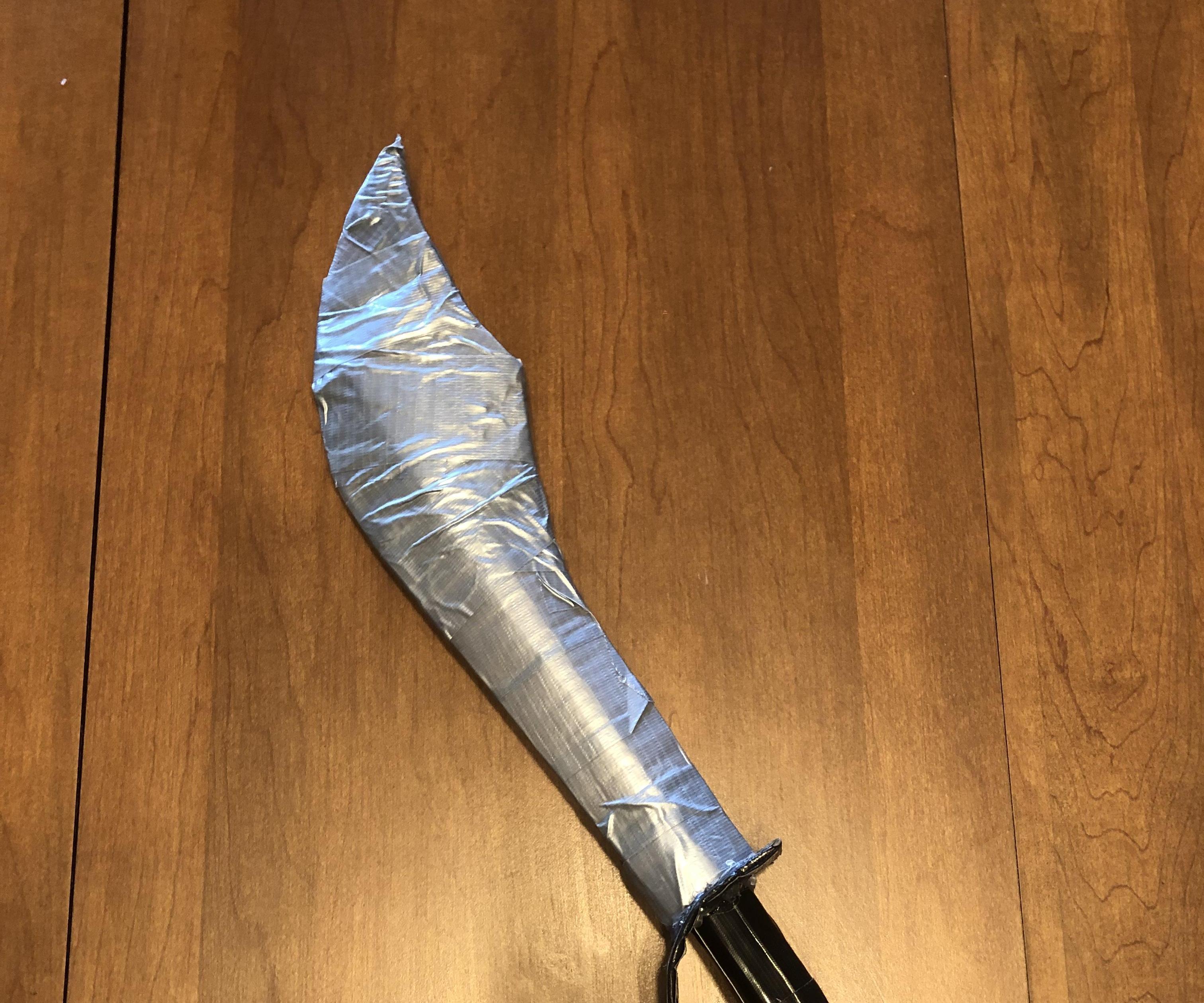 Cardboard/Duct Tape Pirate Sword