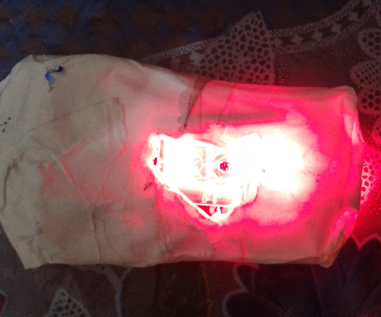 Old Optical Mouse Into High Laser Light WOW!!!