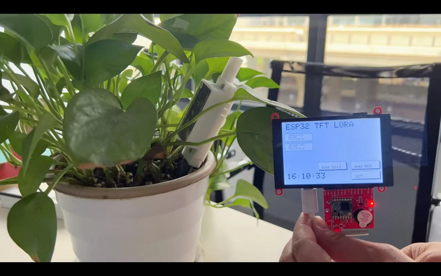 Soil Monitoring and Irrigation of LoRa