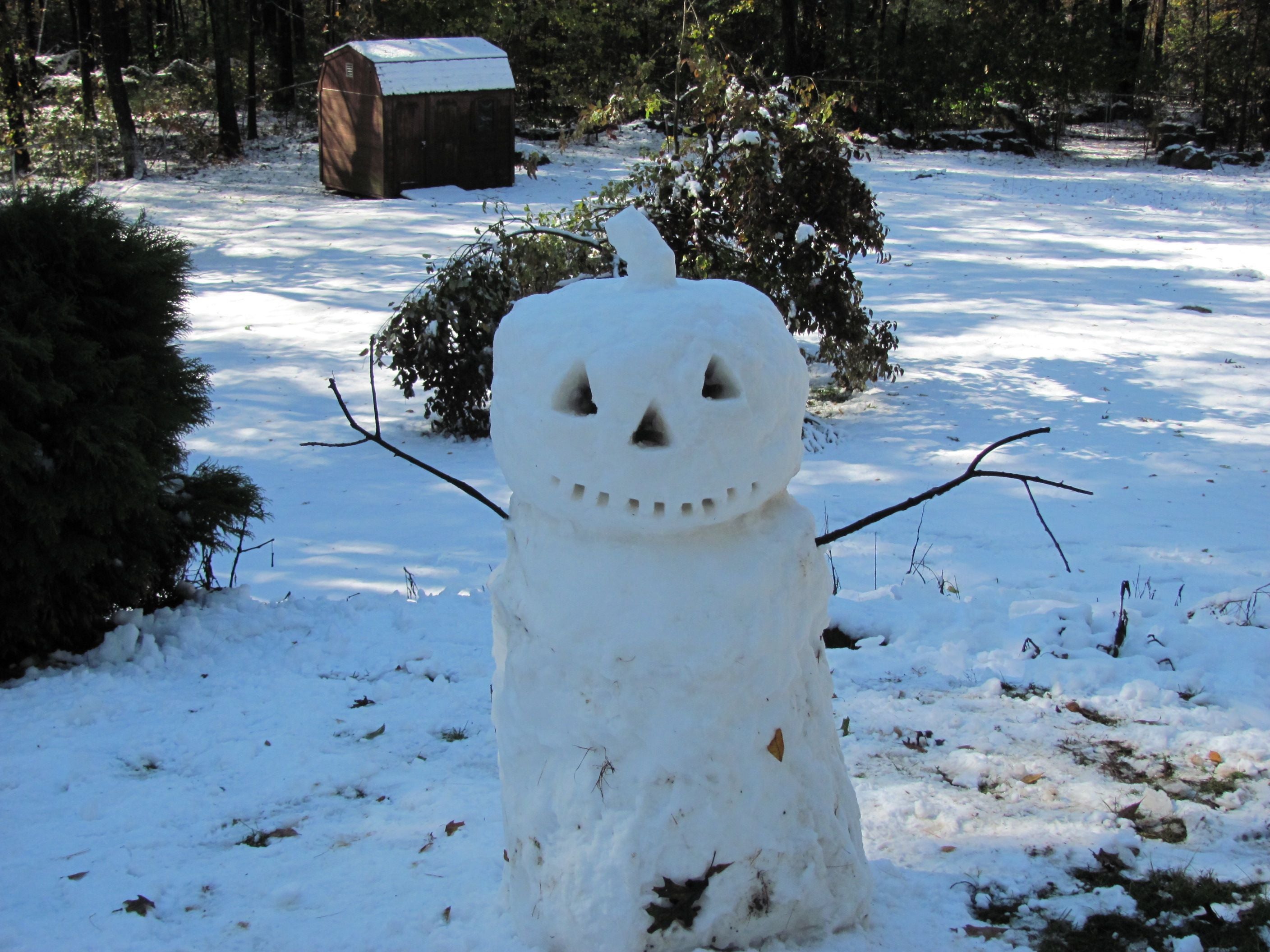 Jack-O-Snow - Halloween Snowman