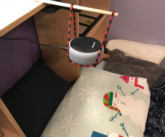 Suspended Cradle for Amazon Echo Dot