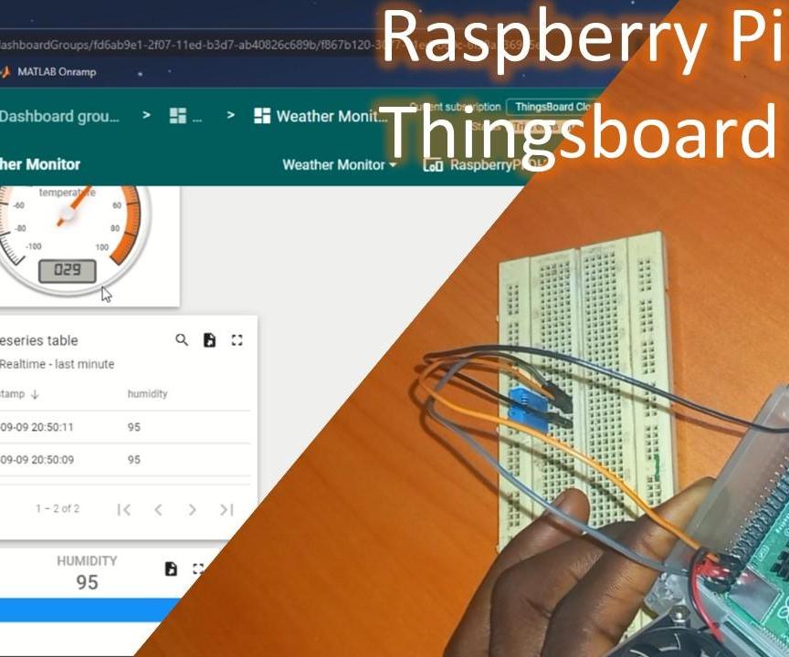 How to Send Data From Raspberry Pi to Thingsboard Cloud