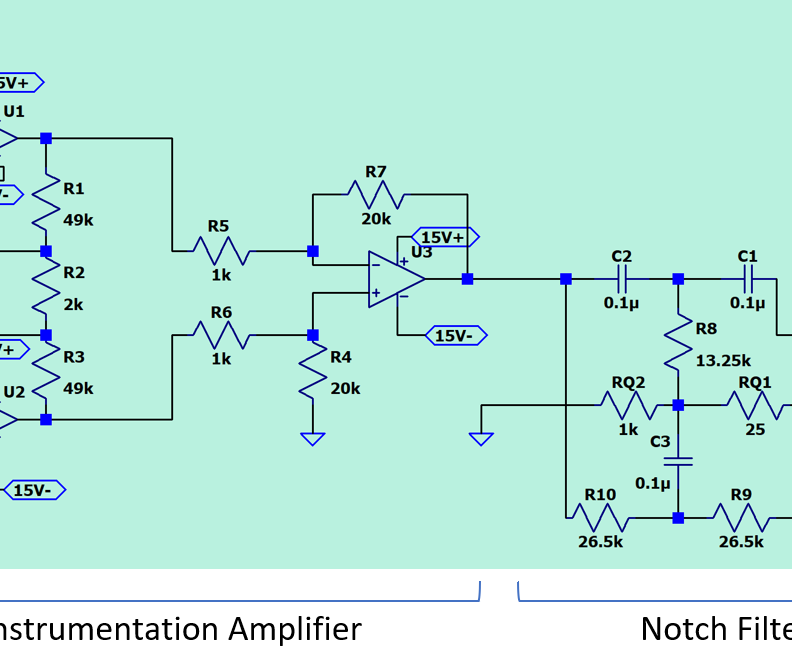 Automated ECG Circuit Model